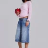 Short en jean « Colossus » délavé