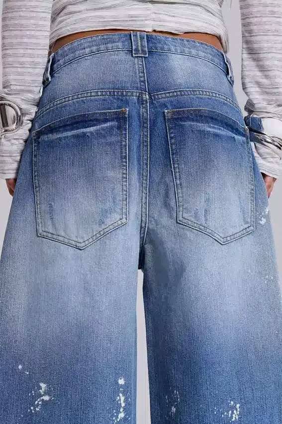 Short en jean « Colossus » délavé