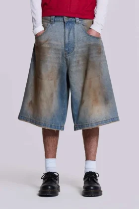 Short en jean Colossus « Mud Wash »