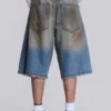 Short en jean Colossus « Mud Wash »