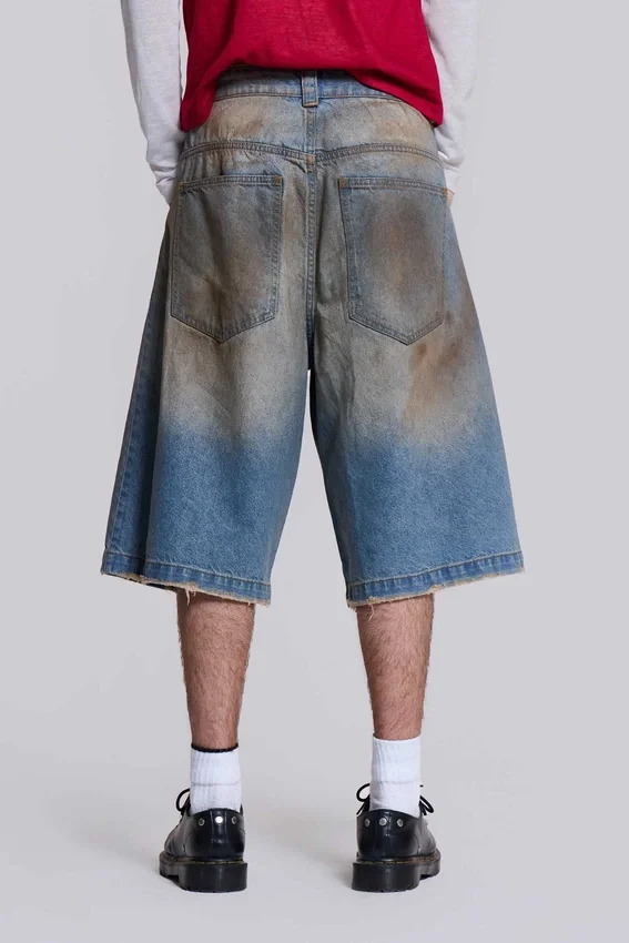 Short en jean Colossus « Mud Wash »