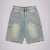 Short en jean « Jumbo Jorts » délavé clair