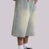 Short en jean « Jumbo Jorts » délavé clair