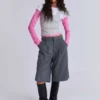 Short « Goliath » ajusté gris
