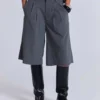 Short « Goliath » ajusté gris
