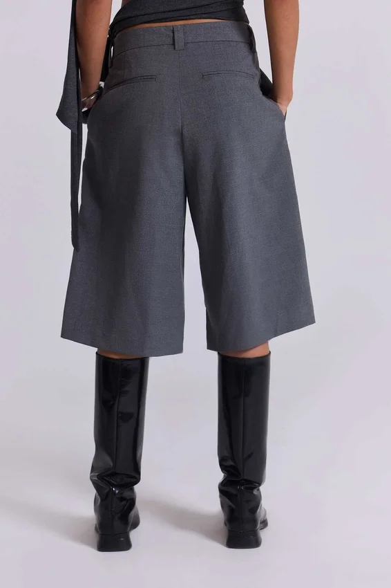 Short « Goliath » ajusté gris