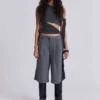Short « Goliath » ajusté gris