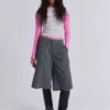 Short « Goliath » ajusté gris