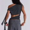 Short « Goliath » ajusté gris