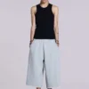 Short Monster 3/4 gris chiné