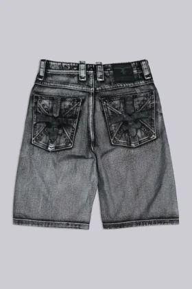 Short Rock Revival Silver Dust