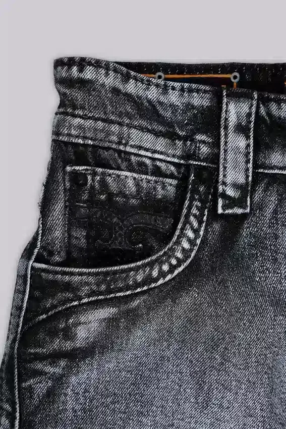 Short Rock Revival Silver Dust