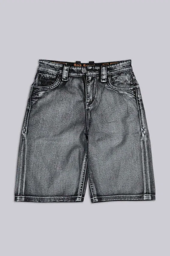 Short Rock Revival Silver Dust