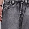 Short Rock Revival Silver Dust