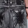 Short Rock Revival Silver Dust