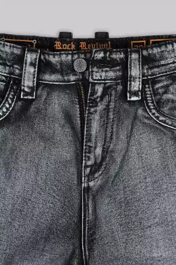 Short Rock Revival Silver Dust