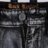 Short Rock Revival Silver Dust