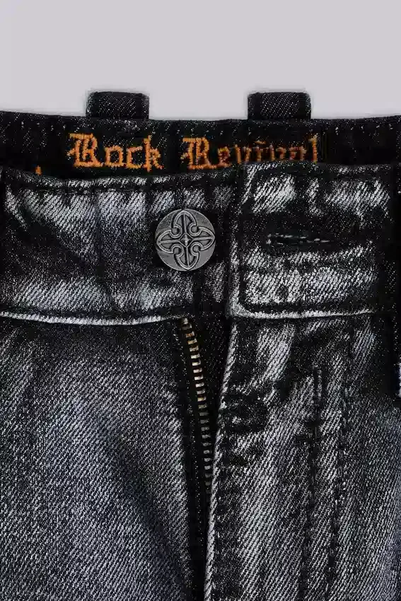 Short Rock Revival Silver Dust