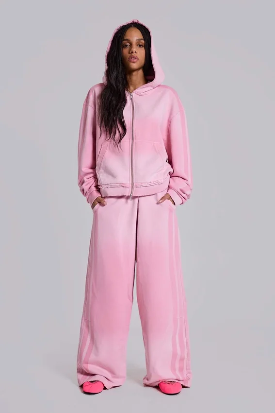 Pantalon de jogging baggy « Monster Joggers » rose et sportif