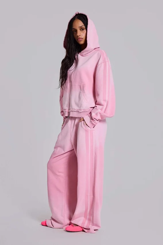 Pantalon de jogging baggy « Monster Joggers » rose et sportif
