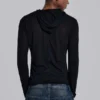 Sweat à capuche Black Mist