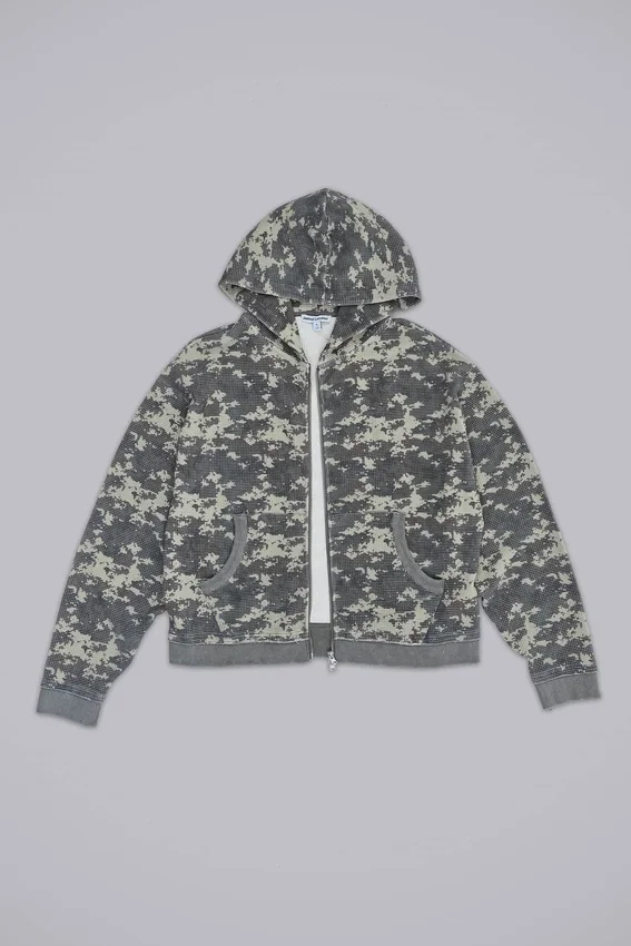 Sweat à capuche Digi Camo en tissu gaufré