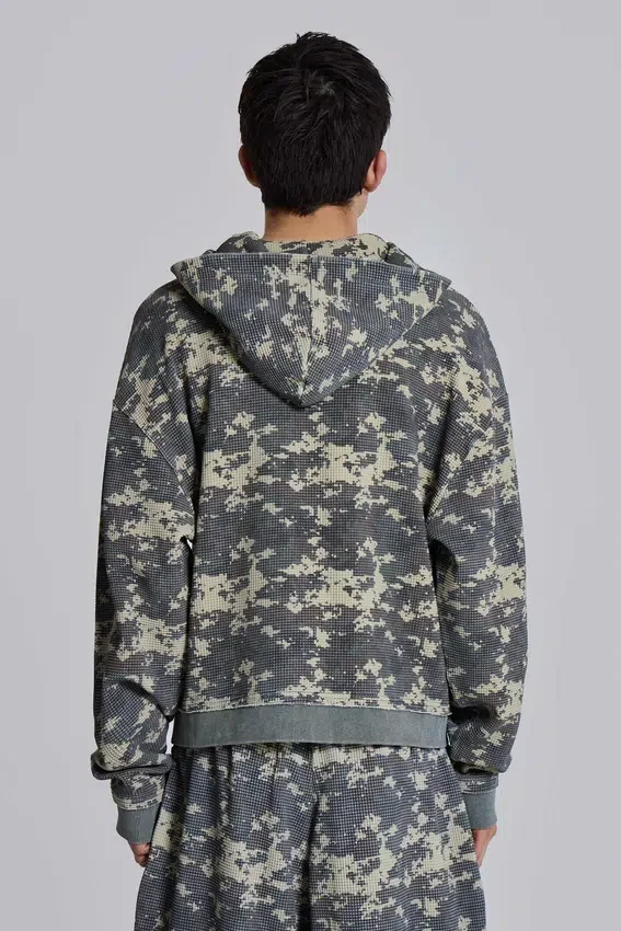 Sweat à capuche Digi Camo en tissu gaufré