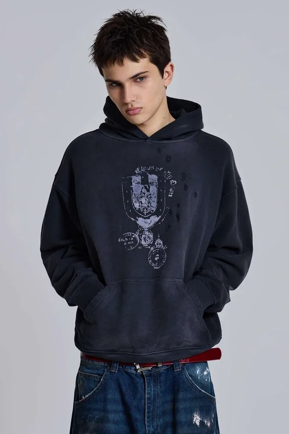 Sweat à capuche Emblem