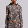 Sweat à capuche « Mini Monster Hoodie » camouflage Woodland