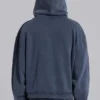 Sweat à capuche « Monster » bleu, ample et sportif