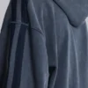Sweat à capuche « Monster » bleu, ample et sportif