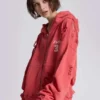Sweat à capuche « Monster » effet usé
