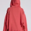 Sweat à capuche « Monster » effet usé