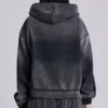 Sweat à capuche Monster Hoodie ample et sportif gris