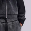 Sweat à capuche Monster Hoodie ample et sportif gris