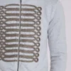 Sweat à capuche « Monster Hoodie » gris chiné