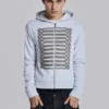 Sweat à capuche « Monster Hoodie » gris chiné