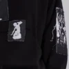 Sweat à capuche noir Devoted Patch