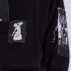 Sweat à capuche noir Devoted Patch