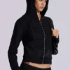 Sweat à capuche noir « Military Monster Hoodie »