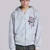 Sweat à capuche oversize « Save Me »