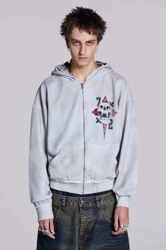 Sweat à capuche oversize « Save Me »