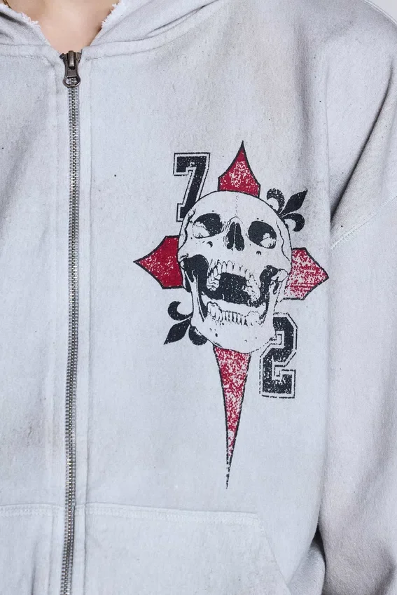 Sweat à capuche oversize « Save Me »