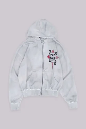 Sweat à capuche oversize « Save Me »