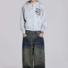 Sweat à capuche oversize « Save Me »