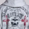 Sweat à capuche oversize « Save Me »