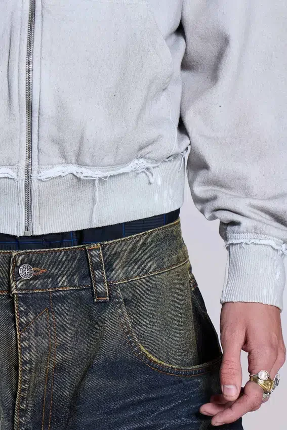 Sweat à capuche oversize « Save Me »