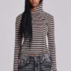 Sweat à capuche Stripe Mist