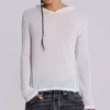 Sweat à capuche « White Marl Mist »