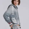 Sweat à capuche zippé « Cleo Graphic »